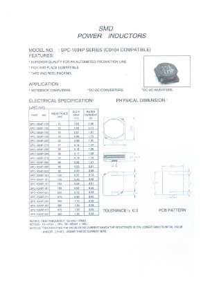 SPC-1004P-150 Datasheet PDF Micro Electronics