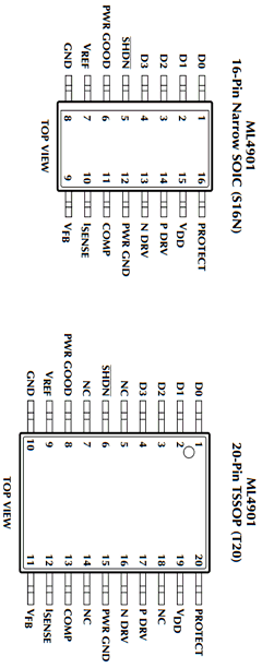 ML4901CS Datasheet PDF Micro Linear Corporation
