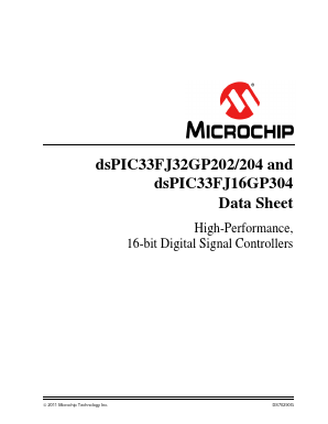 DSPIC33FJ32GP202 Datasheet PDF Microchip Technology