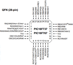PIC16F737 Datasheet PDF Microchip Technology