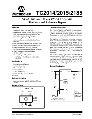 TC2185 Datasheet PDF Microchip Technology