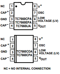 TC7660EPA Datasheet PDF Microchip Technology
