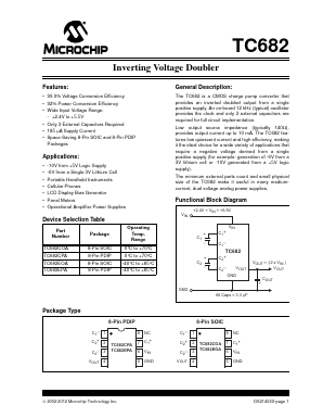 TC682 Datasheet PDF Microchip Technology