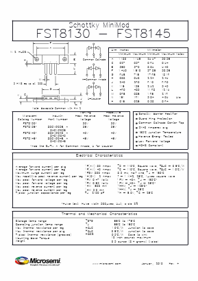 80CNQ040A Datasheet PDF Microsemi Corporation