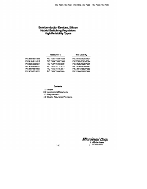 PIC7518 Datasheet PDF Microsemi Corporation