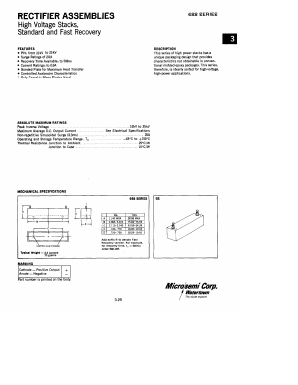688-18R Datasheet PDF Microsemi Corporation