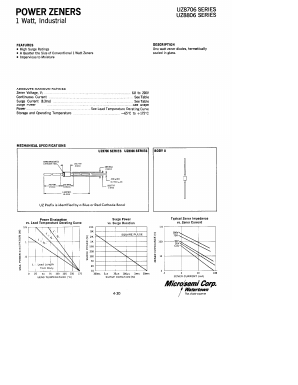 UZ822Q Datasheet PDF Microsemi Corporation