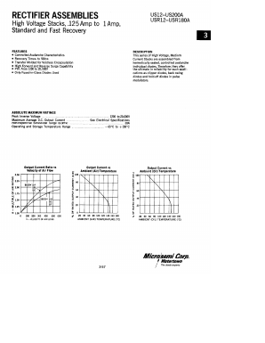 US80A Datasheet PDF Microsemi Corporation