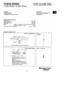UZ7809L Datasheet PDF Microsemi Corporation
