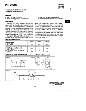 UM9402_ Datasheet PDF Microsemi Corporation
