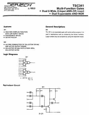 TC341 Datasheet PDF Microsemi Corporation