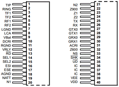 MH88628 Datasheet PDF Mitel Networks
