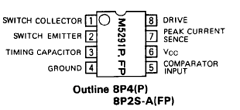 M5291P Datasheet PDF MITSUBISHI ELECTRIC 