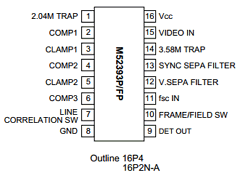M52393FP Datasheet PDF Mitsumi