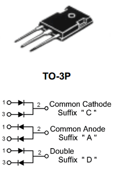 S40D40A Datasheet PDF Mospec Semiconductor