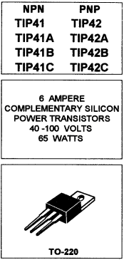 TIP41B Datasheet PDF Mospec Semiconductor