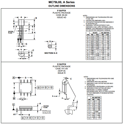 MC79L00A Datasheet PDF Motorola => Freescale