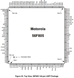 DSP56F805E/D Datasheet PDF Motorola => Freescale