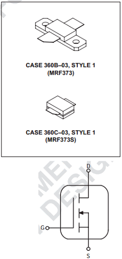 MRF373S Datasheet PDF Motorola => Freescale