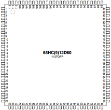 XC68HC12D60MPV8 Datasheet PDF Motorola => Freescale