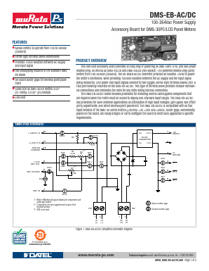 DMS-EB-AC/DC Datasheet PDF Murata Manufacturing