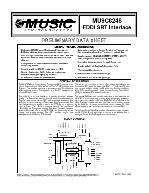 MU9C8248QEC Datasheet PDF Music Semiconductors