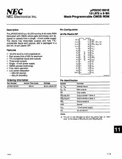 UPD23C1001E Datasheet PDF NEC => Renesas Technology