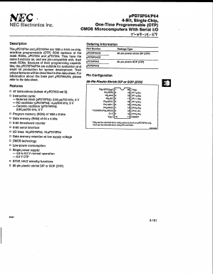 UPD75P54CS Datasheet PDF NEC => Renesas Technology