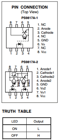 PS9817A-1-V-A Datasheet PDF NEC => Renesas Technology
