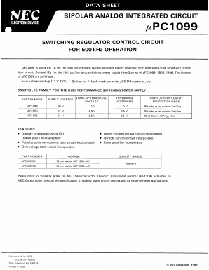 UPC1099GS-T2 Datasheet PDF NEC => Renesas Technology