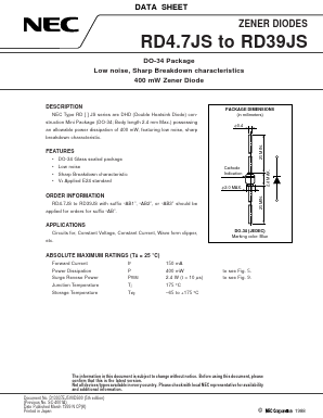 RD13JSAB Datasheet PDF NEC => Renesas Technology