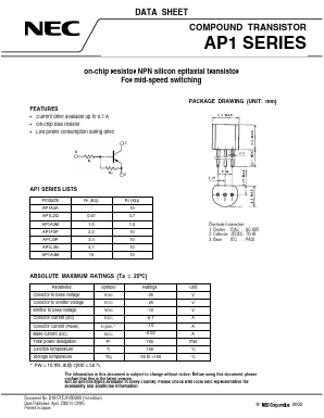 AP1A4M Datasheet PDF NEC => Renesas Technology