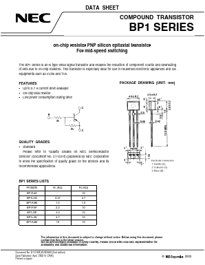 BP1 Datasheet PDF NEC => Renesas Technology