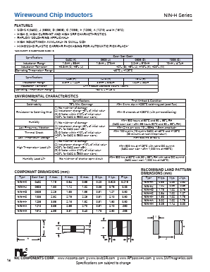 NIN-HD3N3JTRF Datasheet PDF NIC-Components Corp.