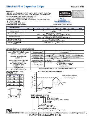 NSWC333100TRD1F Datasheet PDF NIC-Components Corp.