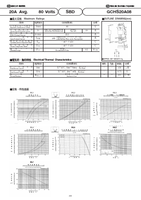 GCHS20A08 Datasheet PDF Nihon Inter Electronics