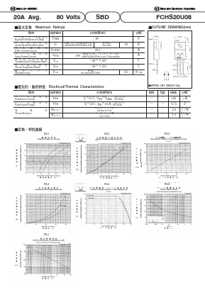 FCHS20U08 Datasheet PDF Nihon Inter Electronics