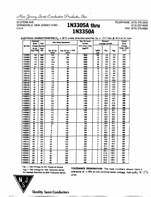 1N4556A_ Datasheet PDF New Jersey Semiconductor