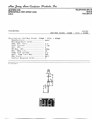 1N3782 Datasheet PDF New Jersey Semiconductor