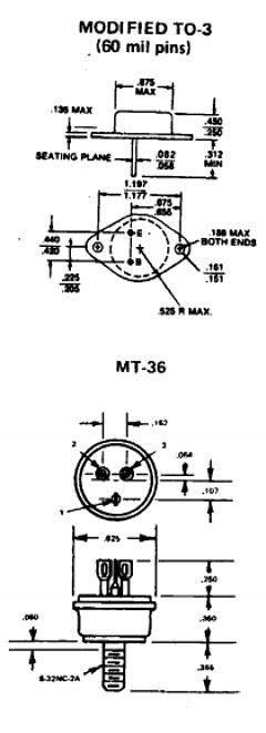 2N1547A Datasheet PDF New Jersey Semiconductor