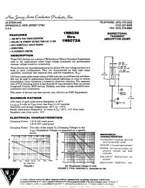 1N6071A_ Datasheet PDF New Jersey Semiconductor