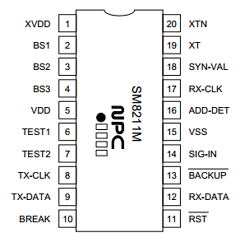 SM8211 Datasheet PDF Nippon Precision Circuits 