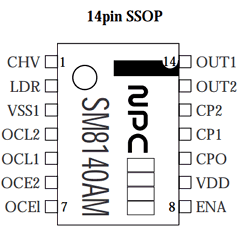 CF8140A Datasheet PDF Nippon Precision Circuits 