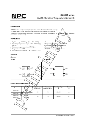 SM6610AD Datasheet PDF Nippon Precision Circuits 