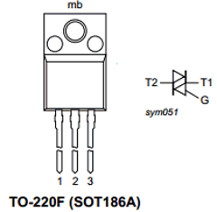 BTA204X-600E Datasheet PDF NXP Semiconductors.