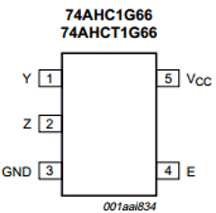 74AHC1G66GV Datasheet PDF NXP Semiconductors.