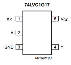 74LVC1G17GW Datasheet PDF NXP Semiconductors.