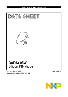 BAP63-05W Datasheet PDF NXP Semiconductors.