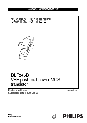 BLF245B Datasheet PDF NXP Semiconductors.