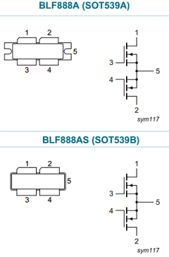 BLF888A Datasheet PDF NXP Semiconductors.